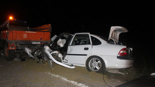 Düğünden dönen aile kaza yaptı: 7 yaralı