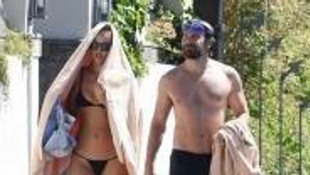 Ünlü çift Irina Shayk ve Bradley Cooper Garda Gölünde görüntülendi.