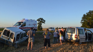 Edirne'de trafik kazası: 4 yaralı