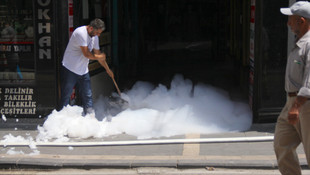 Eğitim ve dayanışma derneğinde yangın