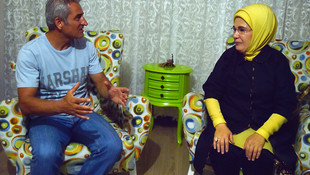 Emine Erdoğan, şehit ailesini ziyaret etti