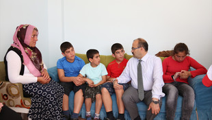 Engelli anne çocuklarıyla buluştu