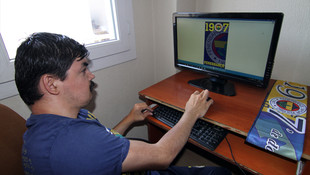 Engelli gencin havlu tasarımlarına Fenerbahçe'den talep