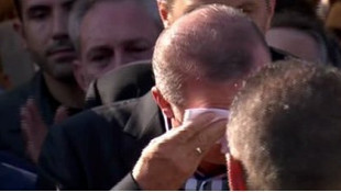 Cumhurbaşkanı Erdoğan gözyaşlarını tutamadı...