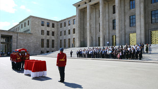 Eski milletvekili Yılmazer için TBMM'de tören