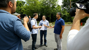 FETÖ liderinin çiftliğine Türk basını alınmadı
