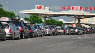 Kapıkule Gümrük Kapısından rekor düzeyde yolcu giriş yaptı