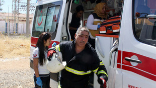 Gaziantep'te hurda fabrikasında yangın