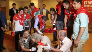 Gaziosmanpaşa'da asker uğurlama töreni