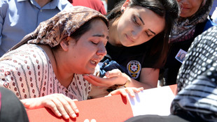 Giresun'da askeri helikopterin düşmesi