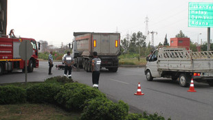 Hatay'da trafik kazası: 1 ölü