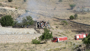 Havai fişek atıklarının bulunduğu alanda patlama