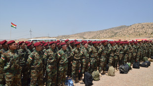 IKBY'deki Suriyeli Peşmergeler