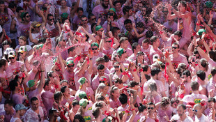 İspanya'da San Fermin festivali başladı