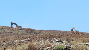 İsrail'in Suriye'de siper kazdığı iddiası