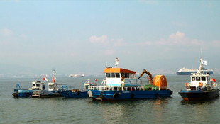 İzmit Körfezi'ndeki temizlik çalışmaları