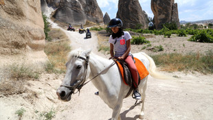Kapadokya'da bayram bereketi