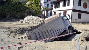 Karabük'te göçük