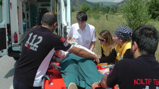 Karabük'te trafik kazası: 3 yaralı