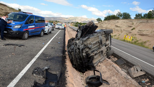 Kayseri'de trafik kazası: 1 ölü, 2 yaralı