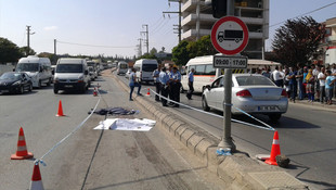 Kocaeli'de kamyonun çarptığı kadın öldü