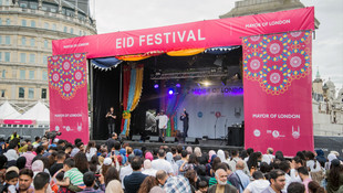 Londralı Müslümanlar festivalde buluştu