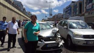 Madenler'de trafik kazası: 4 yaralı