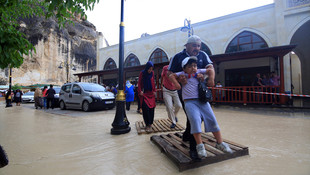 Malatya'da sağanak ve sel