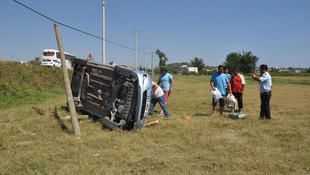 Manavgat'ta trafik kazası: 4 yaralı