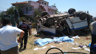 Manisa'da hemzemin geçitte kaza: 6 ölü