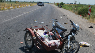 Manisa'da trafik kazaları: 1 ölü, 4 yaralı