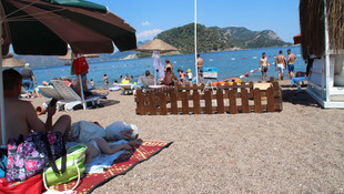 Marmaris'te caretta carettaya özel koruma