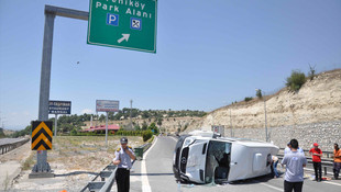 Mersin'de trafik kazası: 16 yaralı