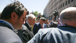 Bahçeli, Ankara adliyesinde