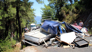 Muğla'da trafik kazası:1 ölü, 4 yaralı