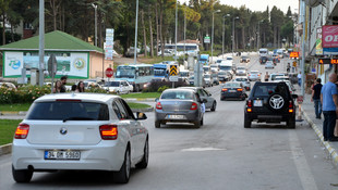 Mutlu Şehir Sinop'a bayramda 63 bin araç girdi