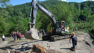 Ordu'daki sel ve heyelan