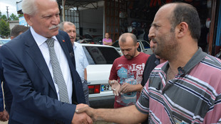 Ordu'daki sel ve heyelan