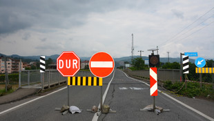 Ordu'daki sel ve heyelan