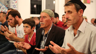 Öz vatanda ilk Kadir Gecesi'ni idrak ettiler