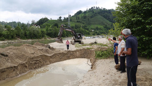 Rize'de kayıp kişiyi arama çalışmaları