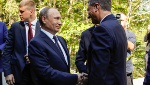 Rusya Devlet Başkanı Putin Slovenya'da