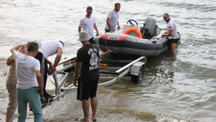 Sakarya'da alabora olan sandaldaki kişinin kaybolması