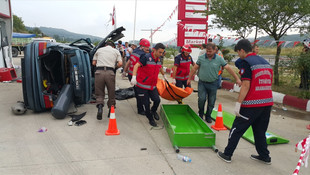 Sakarya'da trafik kazası: 2 ölü, 1 yaralı