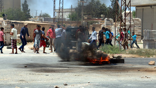 Şanlıurfa'da elektrik kesintisi eylemi