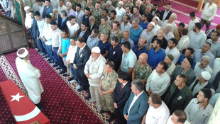 Şehit korucu son yolculuğuna uğurlandı