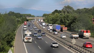 Tatilciler dönüş yolunda