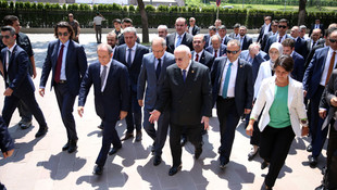 TBMM Başkanlık Divanı üyelerinden İçişleri Bakanı Ala'ya ziyaret