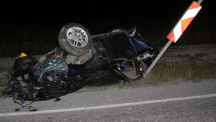 Tekirdağda trafik kazası meydana geldi: 1 ölü, 2 yaralı