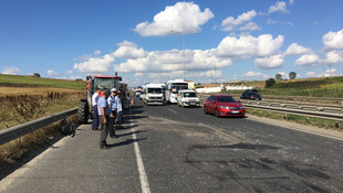 Tekirdağ'da trafik kazası: 4 yaralı